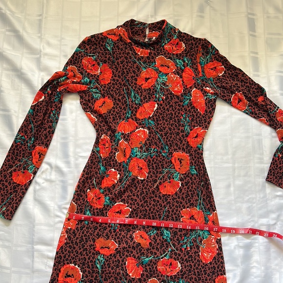 Free People Romance Retro Midi Dress with Poppy Floral Details - Picture 8 of 16